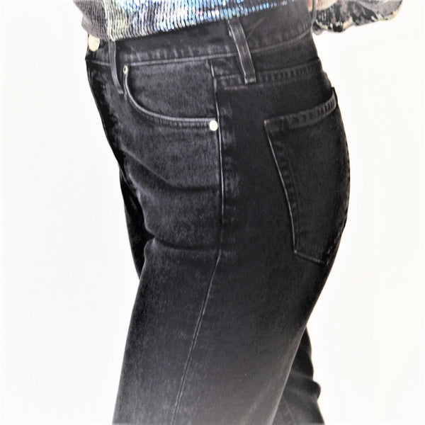 Zwarte jeans broek