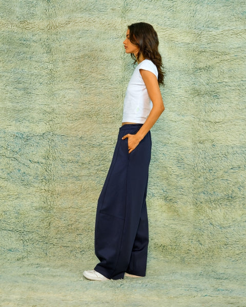 Sea Me Happy Elliot Sweatpants Track Midnight Blue