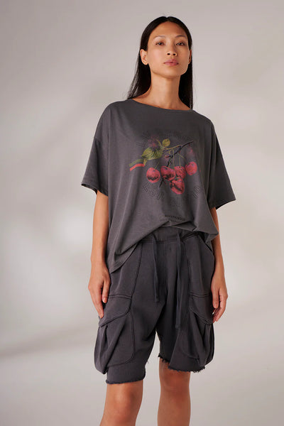 Liv Bergen Vintage Shorts Phantom met Opgestikte Zakken