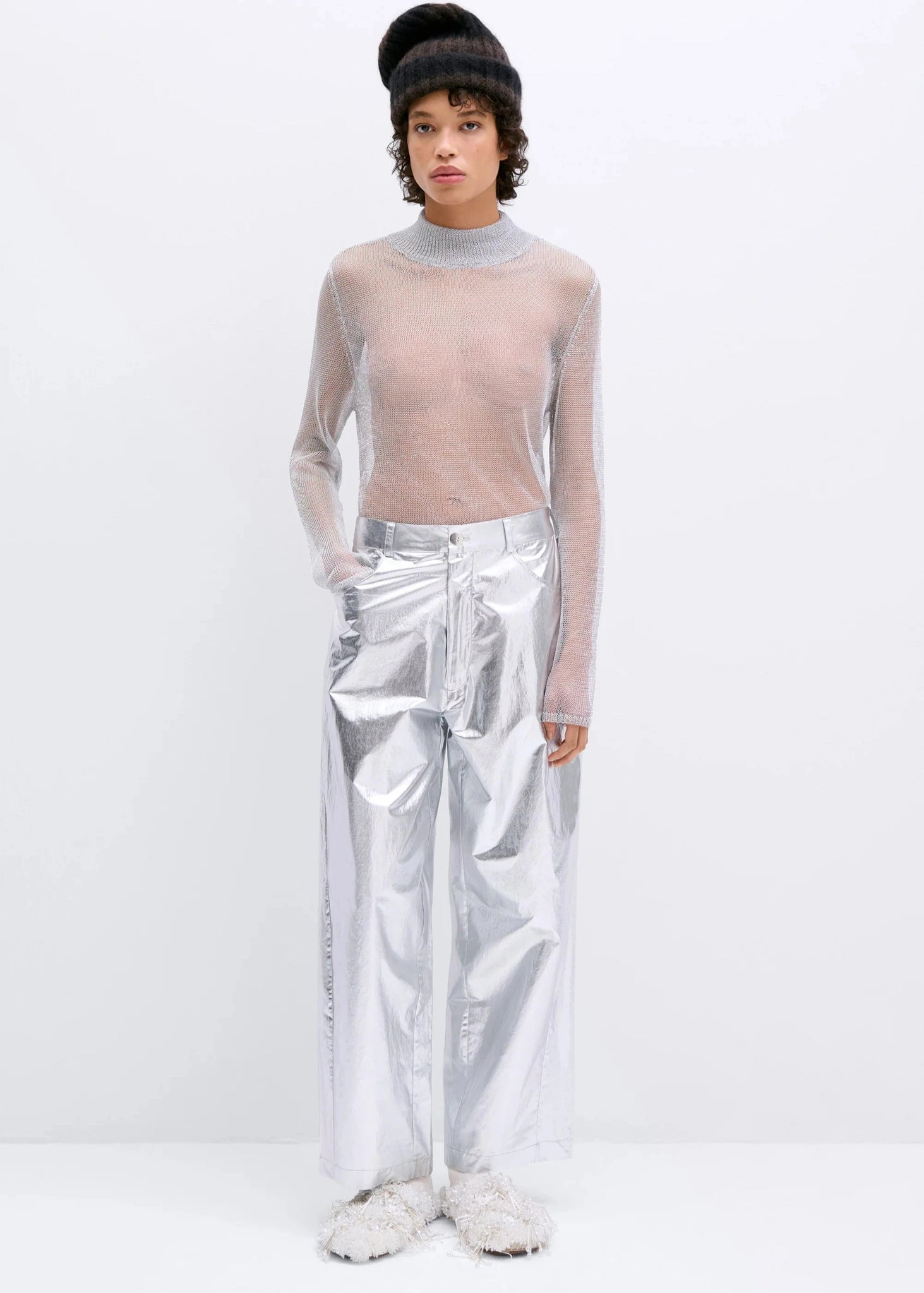 cotton en silk pants