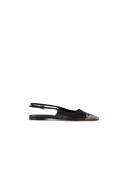 tia slingback black