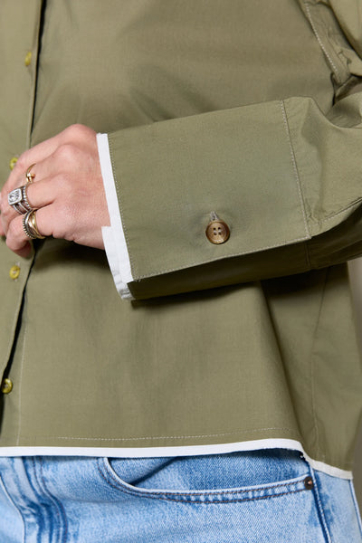 La Camisa Khaki Blouse van COCO Y MARIA