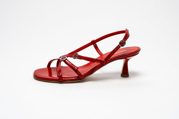 Odare Bianca sandalette Rood