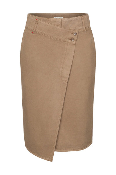 Liv Bergen Rock TAG – Hazelnootkleurige Rok