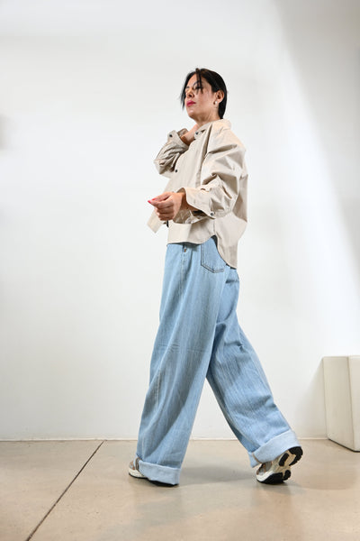 Nine in the Morning Gea Jeans – Blauwe denim