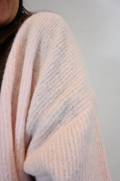 Johny cardigan zacht roze