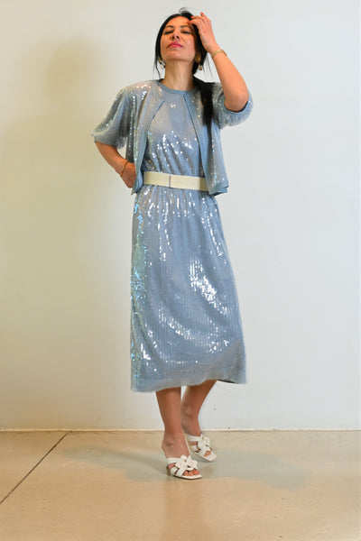Kleed Asmara blauw