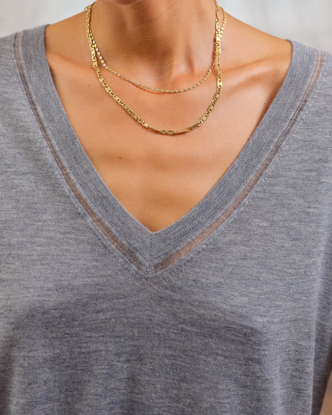 Seamehappy Yuna Top Cashmere Grijs