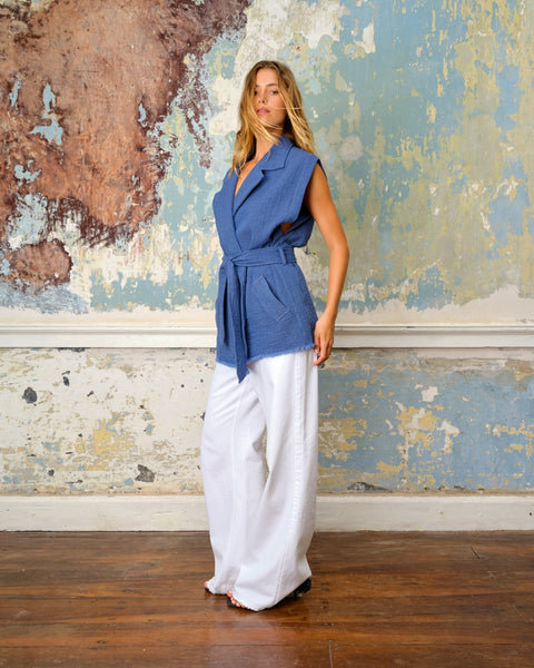 Seamehappy Jamilla Jacket Woven Blauw