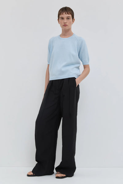 Christian Wijnants Kondo Balloon Top Lichtblauw