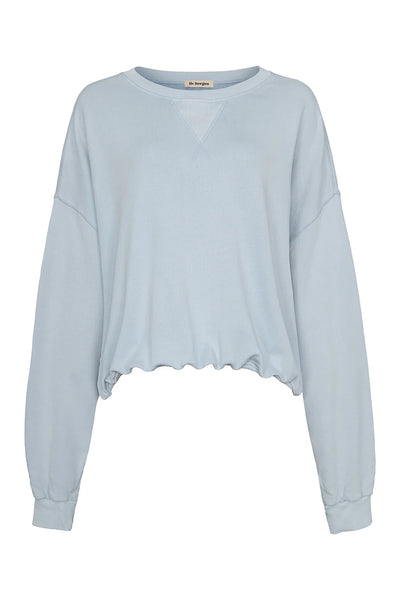 Liv Bergen Vintage Sweater Light Blue Oversized