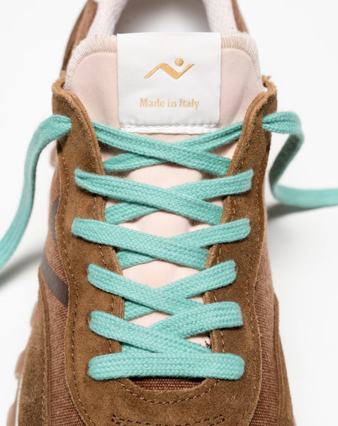 No Maps Society Veloce sneaker Warm Wood / Pecan