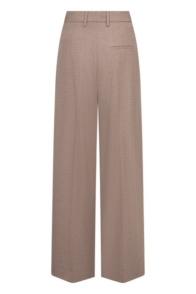 Rossi Noa Wide-Leg Plooitrousers – Cashmere Touch