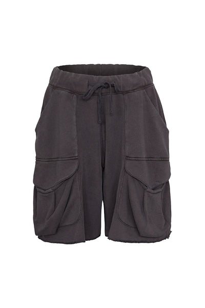 Liv Bergen Vintage Shorts Phantom met Opgestikte Zakken