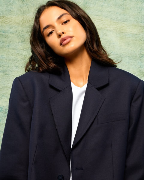 Sea Me Happy Blake Blazer Uni Midnight Blue