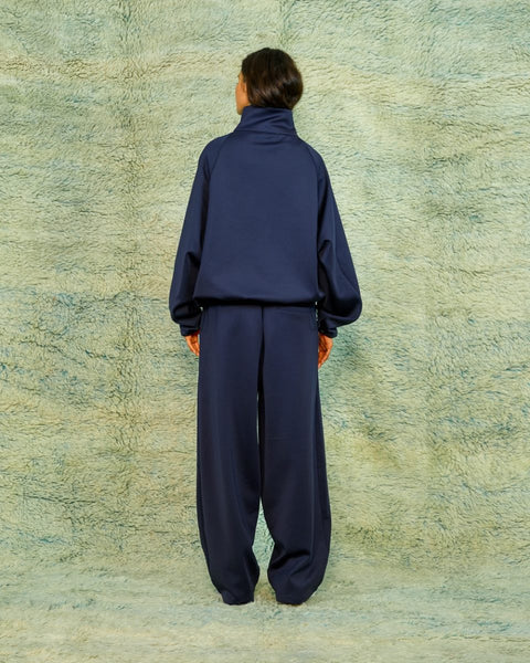 Semehappy Eddie Zip Up Track – Midnight Blue
