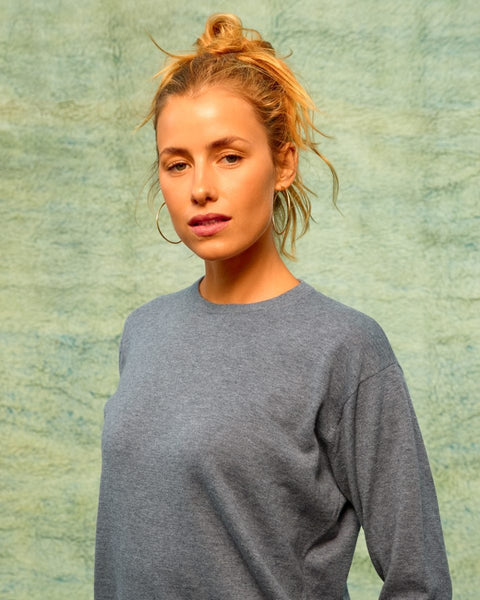 Seamehappy Lumi Top Cashmere – Grijs