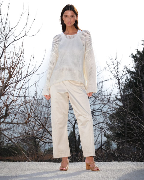 Sea Me Happy – Owen Jumper Ecru