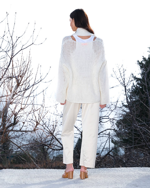 Sea Me Happy – Owen Jumper Ecru