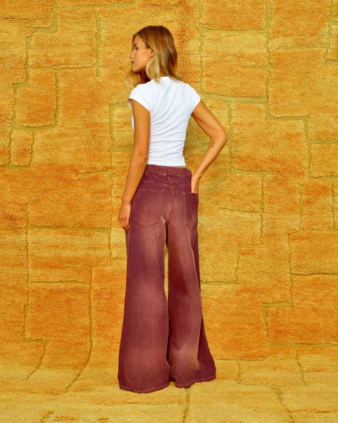 Seamehappy Super Woody Washed Corduroy Bordeaux