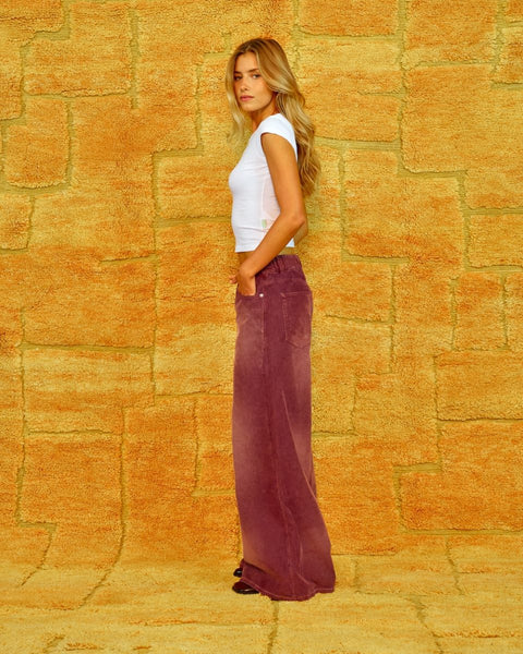 Seamehappy Super Woody Washed Corduroy Bordeaux