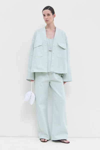 Christian Wijnants Denim top mint