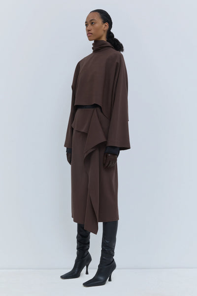 Christian Wijnants Tesos Cropped Wool Top