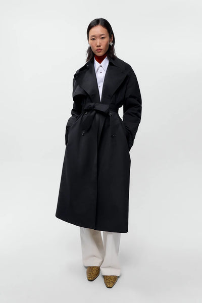 Cordera Classic Trench Zwart