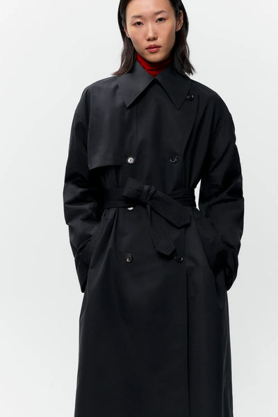 Cordera Classic Trench Zwart