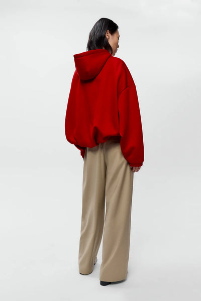 Cordera Low Rise Virgin Wool Pants Beige