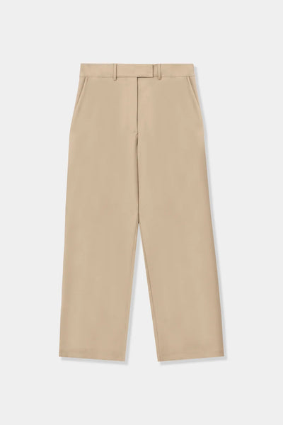 Cordera Low Rise Virgin Wool Pants Beige