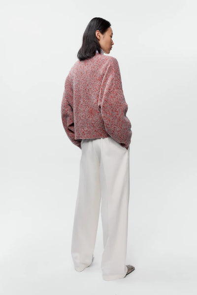 Cordera Speckled Crewneck Sweater Malva