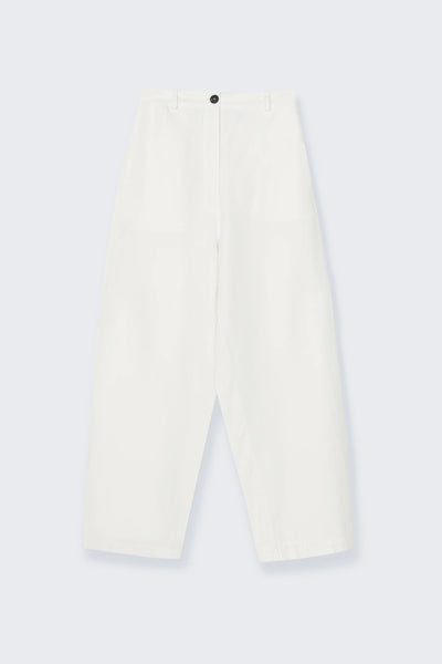 Cotton & Linen Curved Pants – Cordera