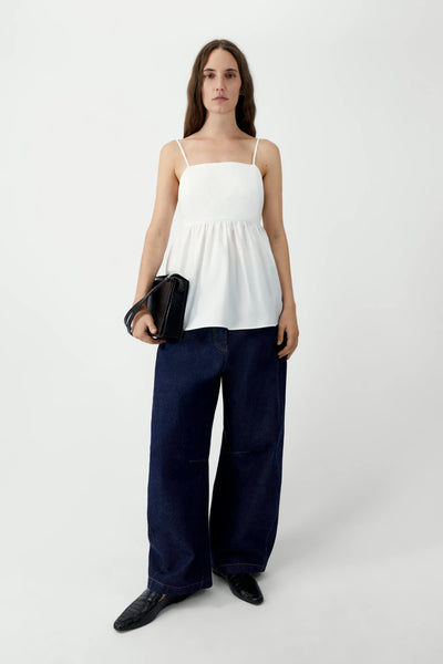 Cordera Zwarte Cotton Embroidered Top
