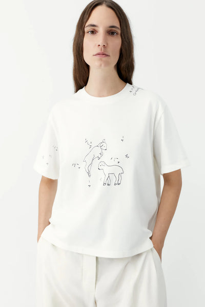 Cordera Wit Embroidered T-Shirt