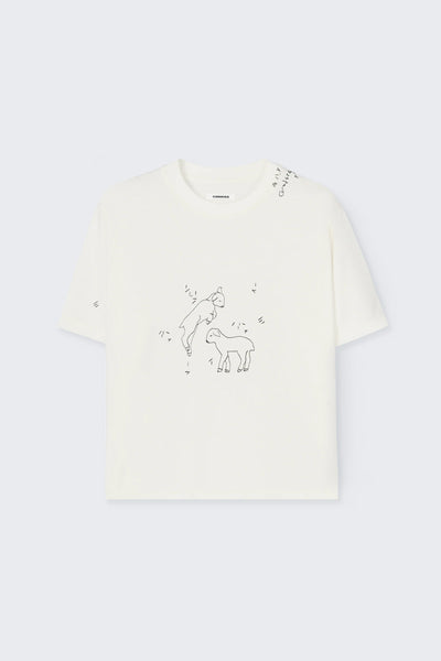 Cordera Wit Embroidered T-Shirt