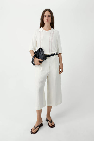 Cordera Witte Lace Polo