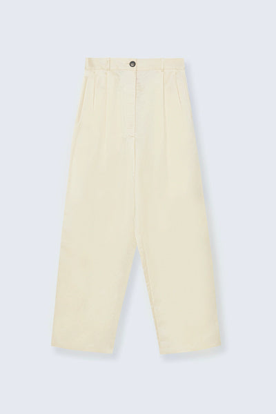 Cordera Vanille Satin Masculine Pants