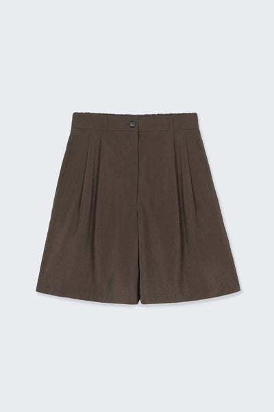 Cordera Taupe Silk Bermuda