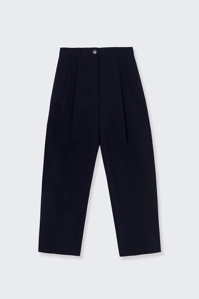 Tailored Masculine Pants – Navy | Cordera