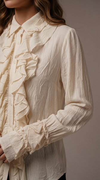 Virginia Bizzi Chiti Blouse – Ecru