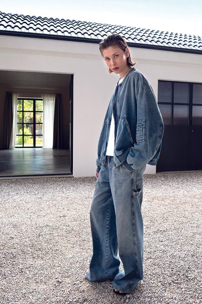 Nine In The Morning Jeans Bomber