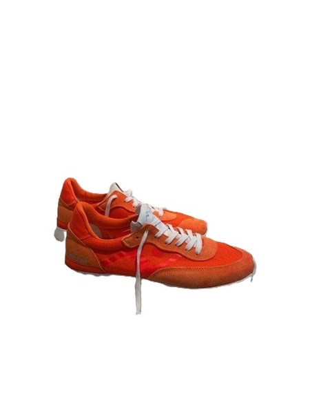 No Map Society Veloce Fluo Lage Sneakers Oranje