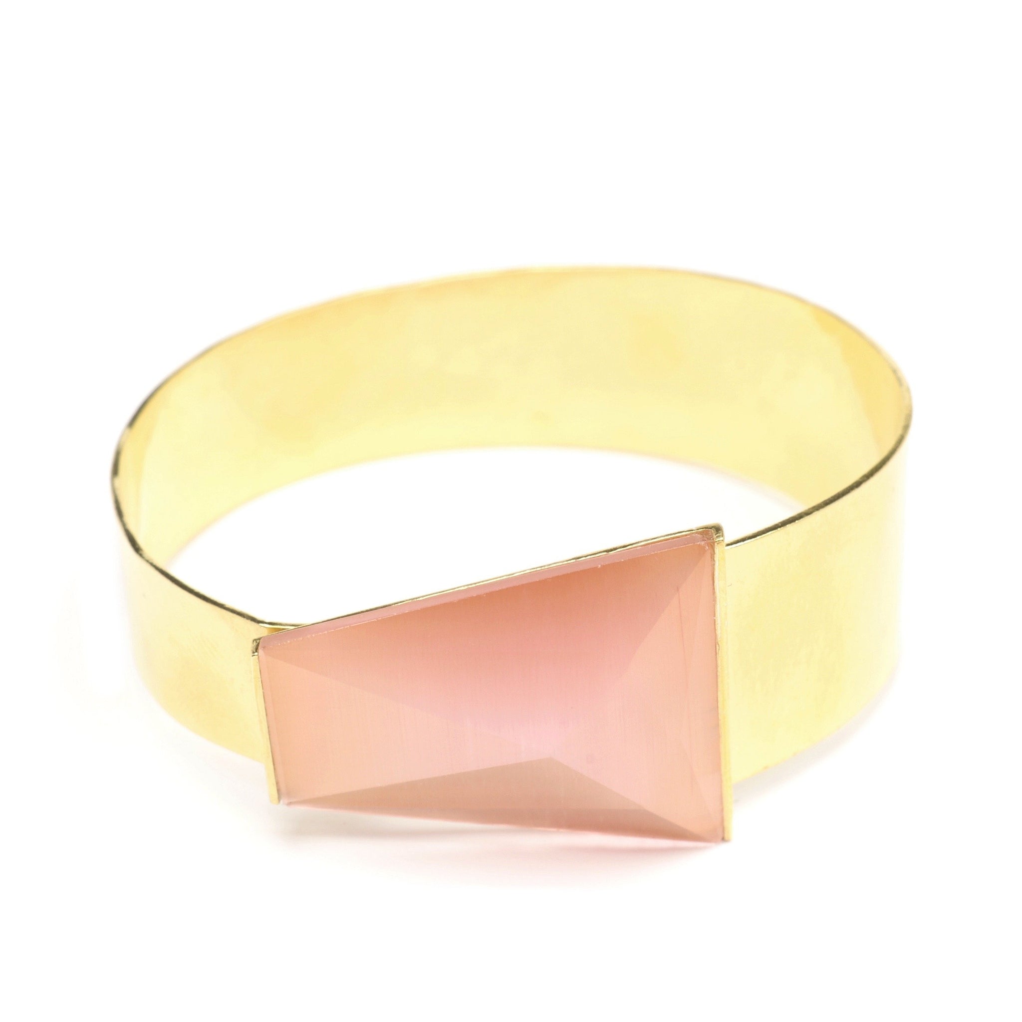 Gold/pink bracelet