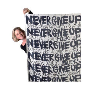 “ Never give up “ Delphine Boel
