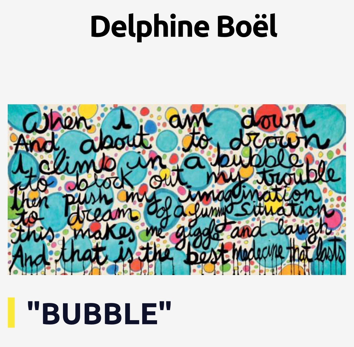 Sjaal “bubble” Delphine Boel”